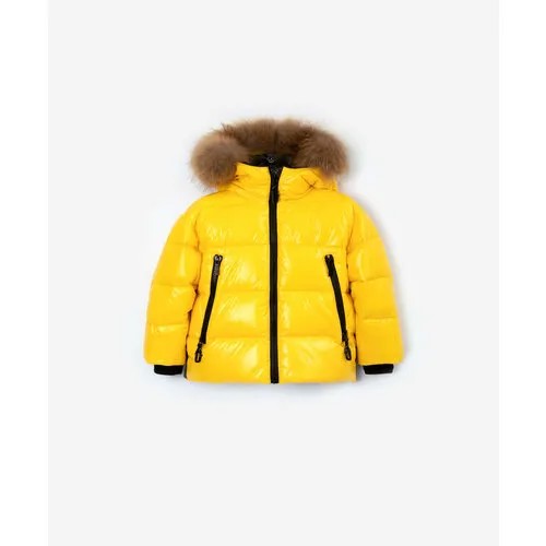 Куртка Gulliver, размер 122, желтый