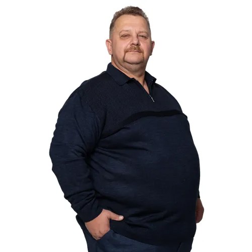 Пуловер Turhan, размер 5 XL, , синий
