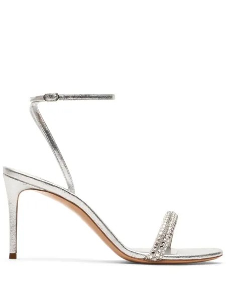 Casadei сандалии Stratosphere Julia Wonder 80 мм, серебристый