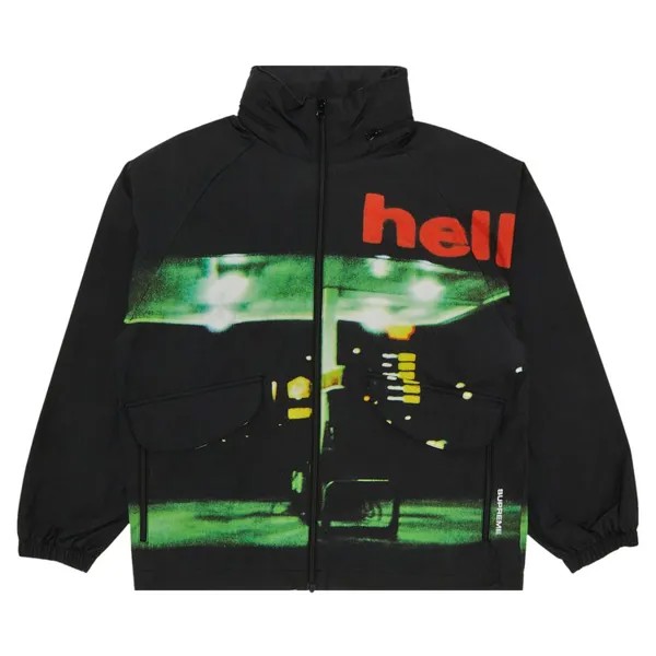 Куртка Supreme High Density Cotton Field 'Hell', черный