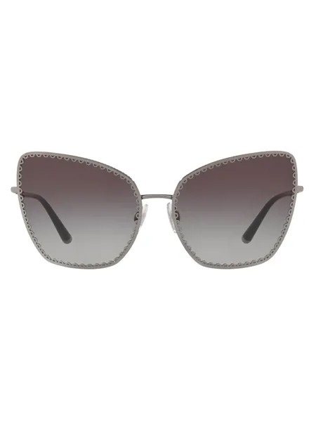 Dolce & Gabbana Eyewear солнцезащитные очки в оправе 'кошачий глаз'