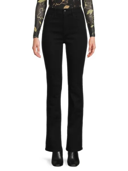 Джинсы bootcut с высокой посадкой Joe's Jeans Black