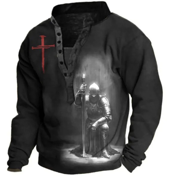 Мужская толстовка Paladin Faith Cross Henley