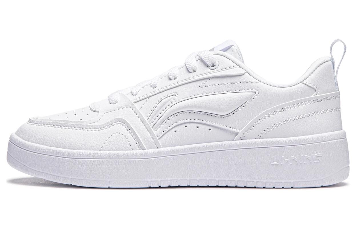 Кроссовки LINING Acer Truncatum Skateboarding Shoes Women's Low-top White, белый