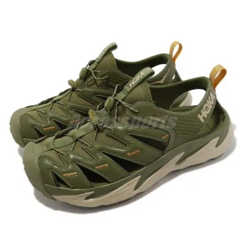 Мужские повседневные сандалии Hoka Hopara Avocado Green Khaki Outdoor Trail 1106534-AOTN