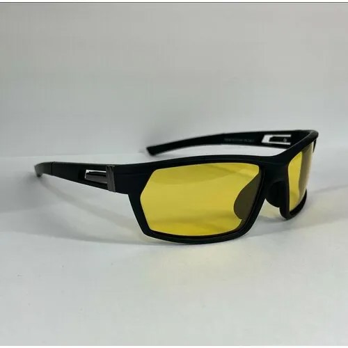 Солнцезащитные очки Fedrov R5046, черный, желтый