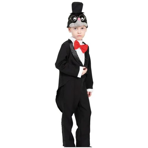 Карнавальный костюм Карнавалофф - Крот во фраке, 4-7 лет (98-128см)