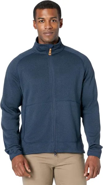 Куртка Ovik Fleece Zip Sweater Fjällräven, темно-синий