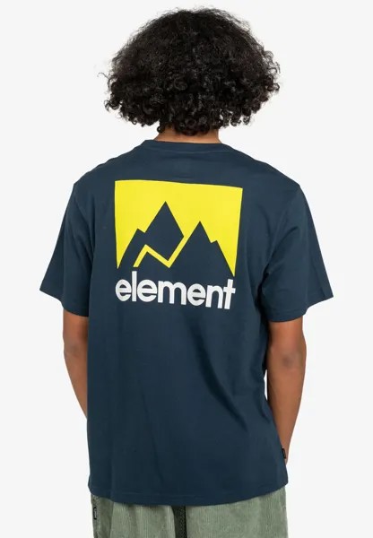 Футболка с принтом Element, синий