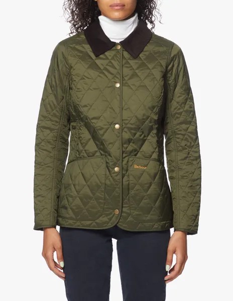 Стеганая куртка Annandale Barbour, оливковый
