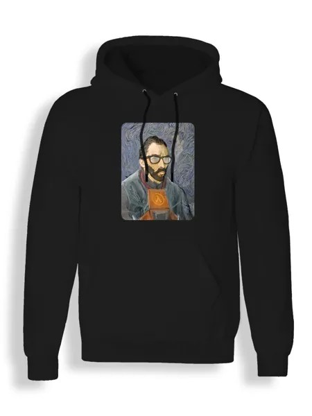 Худи унисекс СувенирShop Half-Life/Гордон Фримен 32 черное XL