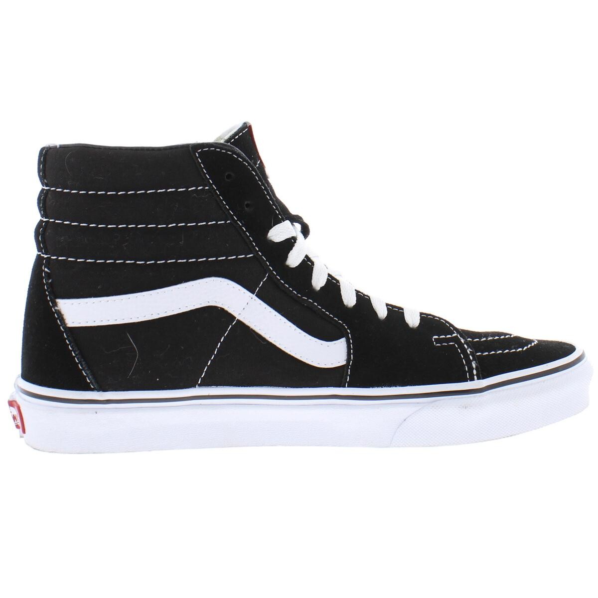 Sk8-Hi Высокие кроссовки для скейтбординга Модные кроссовки Vans, цвет Black/Black/White