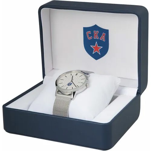 Наручные часы SKA Часы наручные Swiss Military Chrono арт. PL40182.02, серебряный