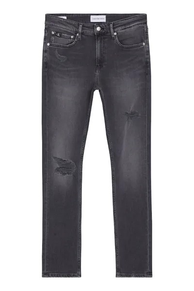 Узкие джинсы Calvin Klein Jeans, серый