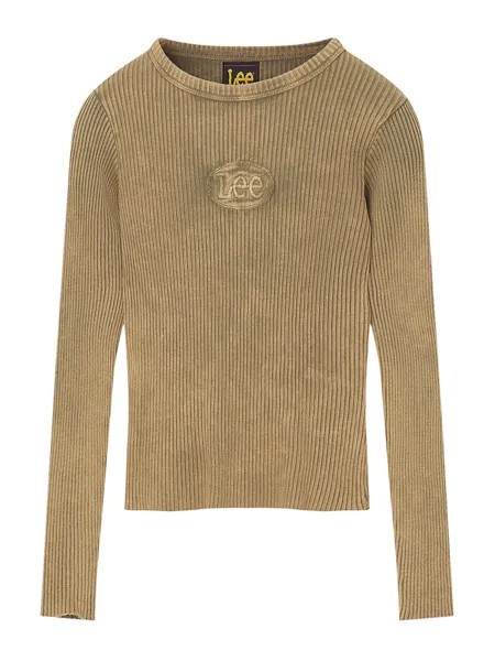 Лонгслив Pull&Bear, цвет Cappuccino