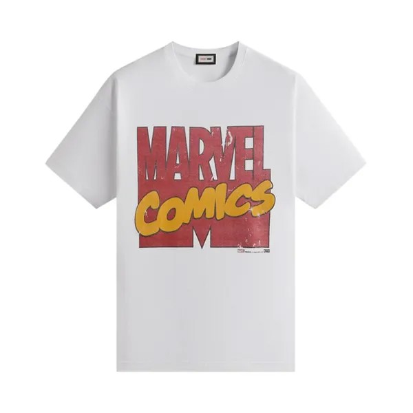 Футболка Kith x Marvel Comics Vintage Tee, белый