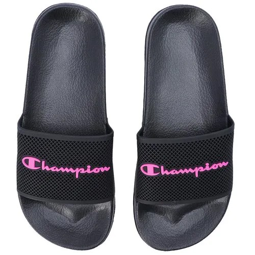 Slide DAYTONA, сланцы, (NBK/FUCSIA) черный/розовый, 39