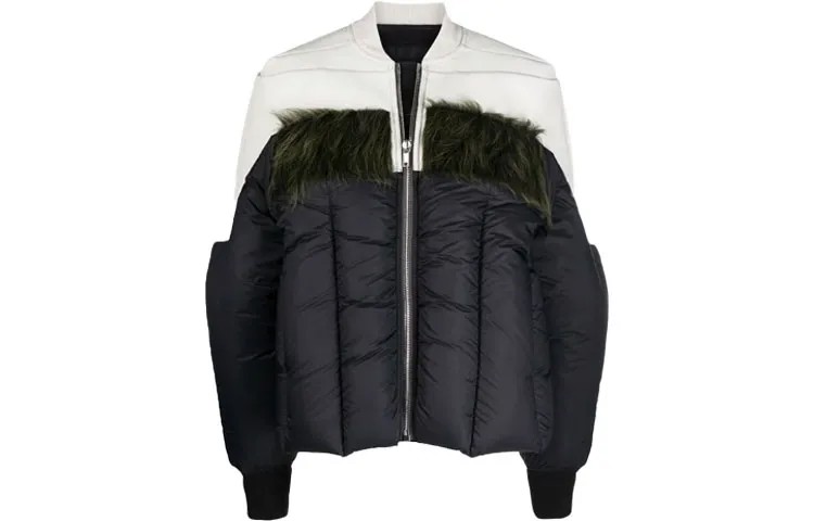 Пуховик женский черный Rick Owens