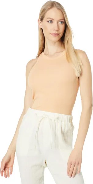 Топ MONROW Rib Narrow Tank, цвет Desert Mist 1