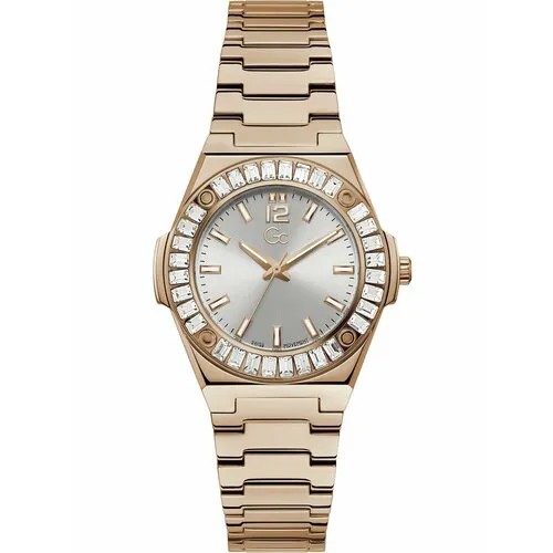 Наручные часы Gc Z34005L1MF, розовый, золотой