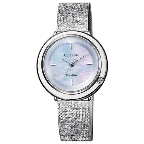 Наручные часы CITIZEN Eco-Drive, серебряный