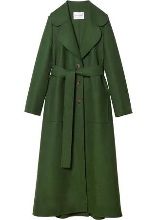 Carolina Herrera длинное однобортное пальто