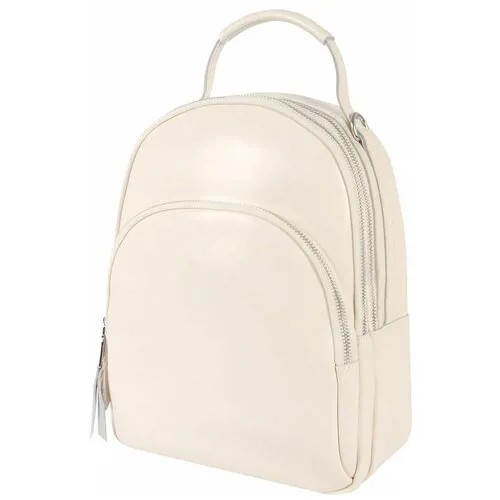 Рюкзак/Рюкзак женский/натуральная кожа/MEYNINGER/А-СВ-1373-1/молочныйЛ20/модель рюкзак/городской/с двумя лямками/с ручкой
