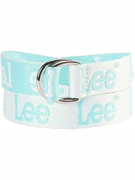 Ремень женский Lee LOGO BELT белый, 85 см