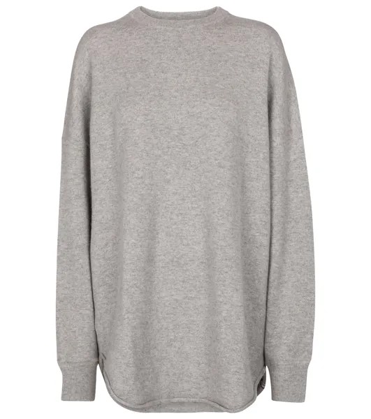 Свитер N° 53 Crew Hop из кашемира Extreme Cashmere, серый