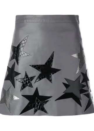 Manokhi юбка с нашивками звезд