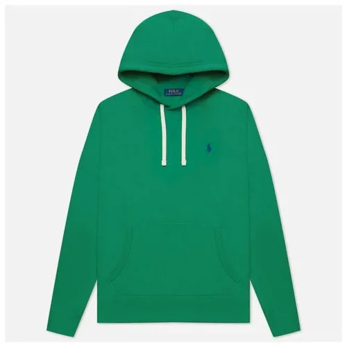 Мужская толстовка Polo Ralph Lauren Embroidered Pony Fleece Hoodie зелёный , Размер M