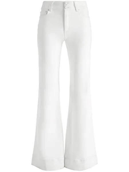 Джинсы широкого кроя Missa alice + olivia, белый