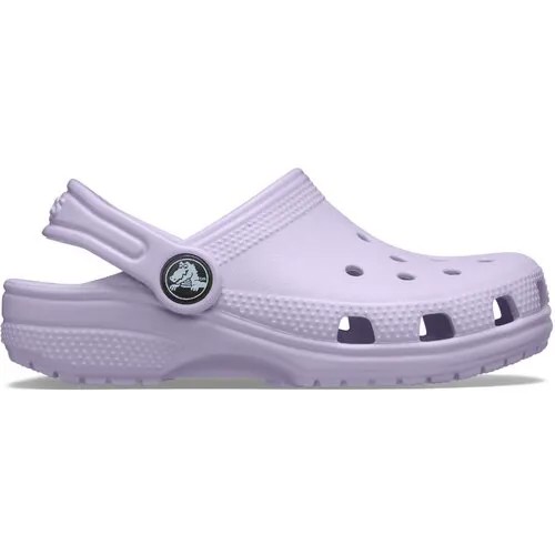 Сабо Crocs,  Classic Clog T, размер C7 (23-24EU), фиолетовый