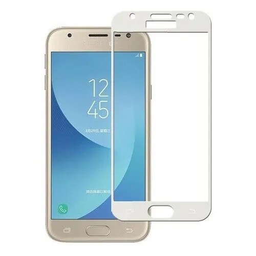 Защитное стекло 5D SG для Samsung Galaxy J3 2017 белое