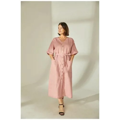 Платье Olga Skazkina, размер 42, розовый