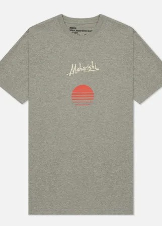 Мужская футболка maharishi Apocalypse, цвет серый, размер S