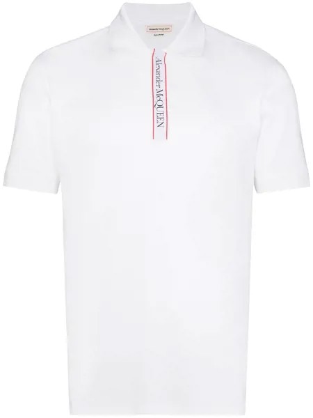Alexander McQueen рубашка поло с логотипом