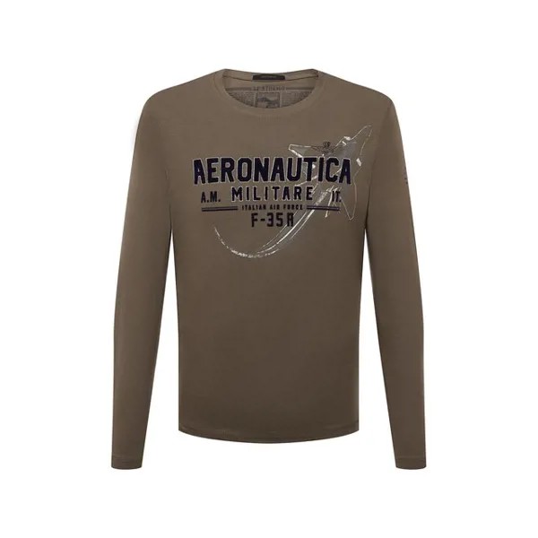 Хлопковый лонгслив Aeronautica Militare