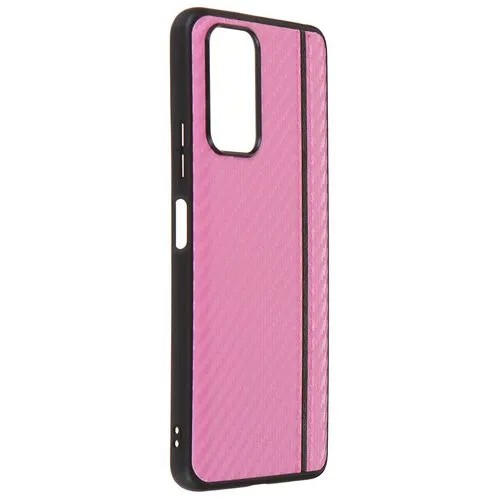 Чехол G-Case для Xiaomi Redmi Note 10 Pro Carbon Pink GG-1468