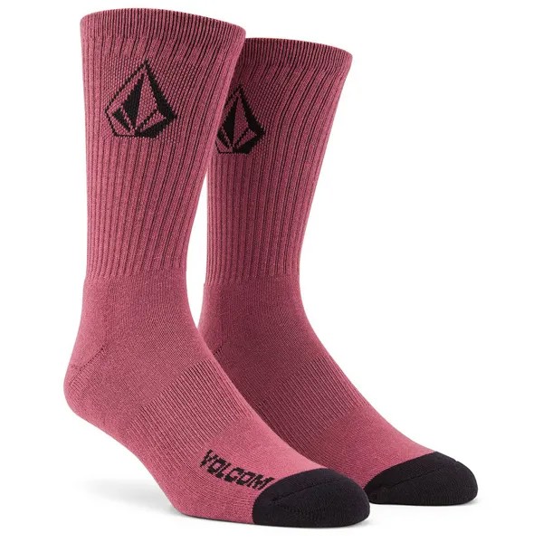 Носки Volcom Full Stone 3 шт, розовый