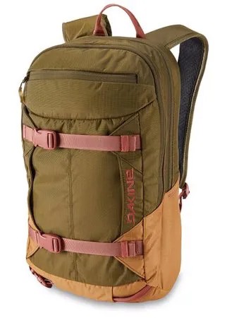 Рюкзак горнолыжный Dakine women's mission pro 18l (цвет: Dark Olive/Caramel)