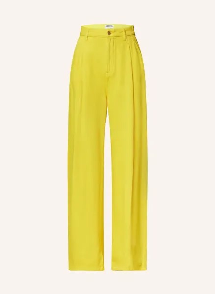 Марленовые брюки faniel из вельвета  Essentiel Antwerp, желтый