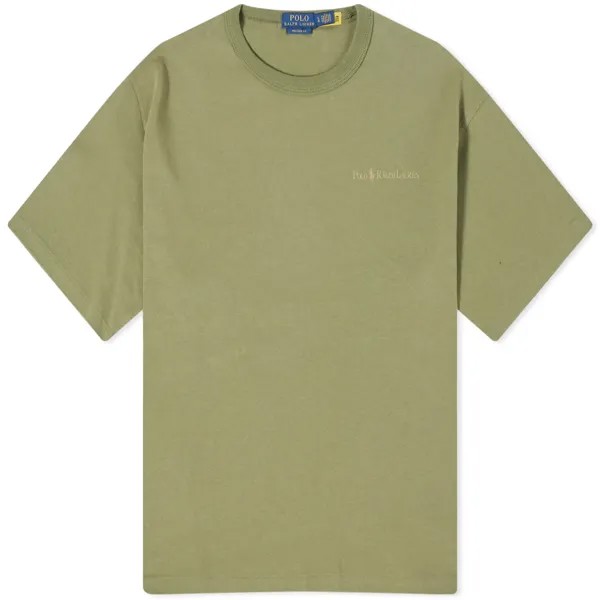 Футболка Polo Ralph Lauren Heavyweight Logo, зеленый