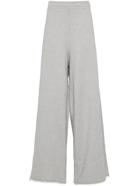 VETEMENTS спортивные брюки широкого кроя, серый