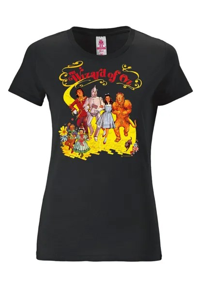 Футболка Logoshirt YELLOW BRICK ROAD, черный