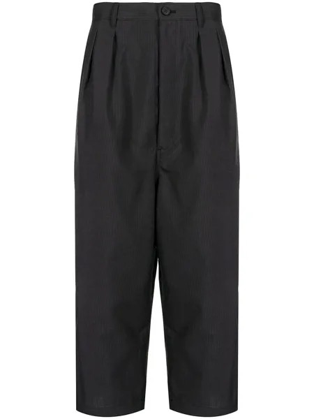 Comme Des Garçons Homme cropped straight-leg trousers