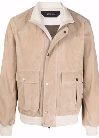 Ermenegildo Zegna бомбер с карманами