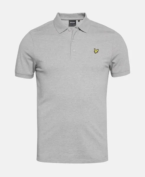 Рубашка поло Lyle & Scott, светло-серый