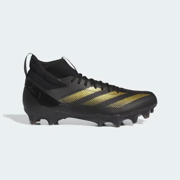 Футбольные бутсы Adizero Impact Adidas, цвет Core Black/Gold Metallic/Core Black