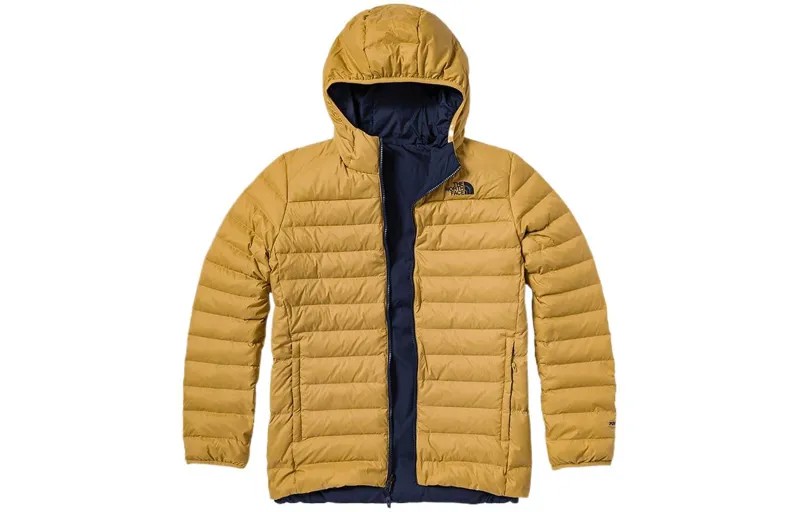 Пуховик мужской желтый The North Face, желтый